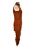 Express Solid Brown Cocktail Dress Size XXS - photo 4