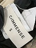 Commense 100% Polyester Silver Ivory Jacket Size S - photo 7