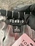 Torrid Stripes Black Casual Dress Size 2X Plus (2) - photo 7