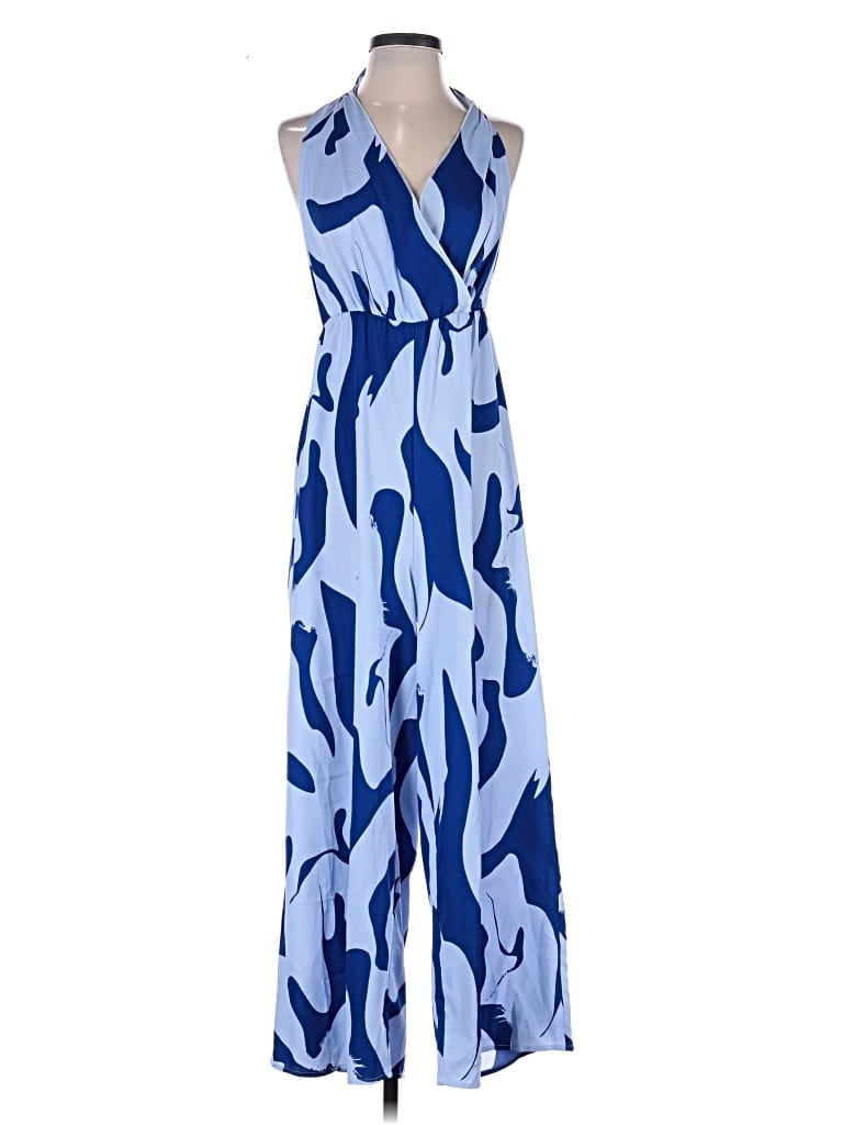Pre-owned Shein Jumpsuit In Blue