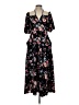 Unbranded Floral Black Casual Dress Size L - photo 1