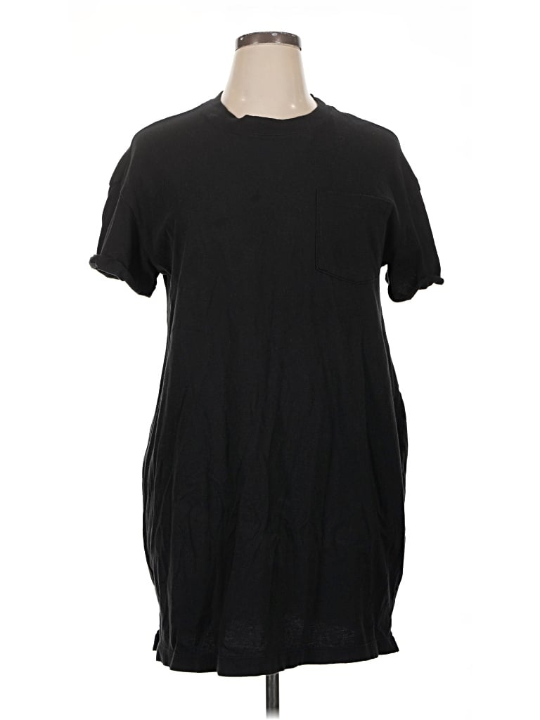 Pre-owned Time And Tru Casual Dress In Black