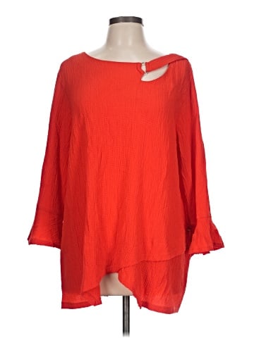Ali Miles Long Sleeve Blouse (view 1)