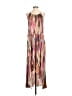 Calypso St. Barth 100% Polyester Print Brown Casual Dress Size S - photo 1