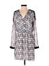 Adelyn Rae 100% Polyester Paisley Gray Casual Dress Size S - photo 1