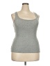 Jennifer Moore Gray Tank Top Size 3X - photo 1