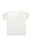 Assorted Brands Ivory Short Sleeve Blouse Size 120 cm / US 6X - photo 2