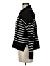 Elie Tahari Stripes Black Pullover Sweater Size M - photo 5