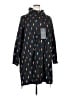 Torrid 100% Polyester Print Black Raincoat Size 4X Plus (4) - photo 1