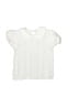 Assorted Brands Ivory Short Sleeve Blouse Size 120 cm / US 6X - photo 1