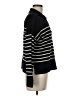 Elie Tahari Stripes Black Pullover Sweater Size M - photo 4