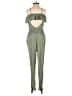 Free People Solid Green Jumpsuit Size 0 - photo 2
