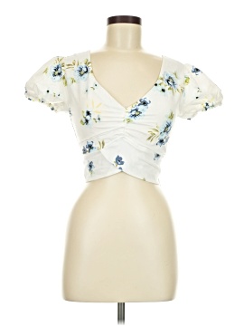 Madden Nyc Short Sleeve Blouse