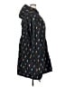 Torrid 100% Polyester Print Black Raincoat Size 4X Plus (4) - photo 4