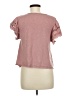 Mary & Mo Pink Short Sleeve Top Size M - photo 2