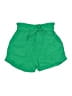 Blank NYC 100% Cotton Solid Green Shorts Size XS - photo 1
