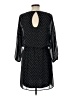 Express 100% Polyester Polka Dots Black Casual Dress Size L - photo 2