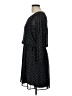 Express 100% Polyester Polka Dots Black Casual Dress Size L - photo 5