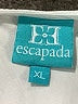 Escapada 100% Rayon White Long Sleeve Blouse Size XL - photo 7