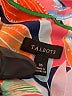 Talbots 100% Cotton Print Orange 3/4 Sleeve Blouse Size XS - photo 7
