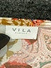 Vila Paisley Orange Cocktail Dress Size S - photo 7