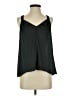 Elizabeth and James 100% Polyester Black Sleeveless Blouse Size XS - photo 1