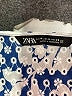 Zara Blue 3/4 Sleeve Blouse Size M - photo 7