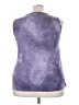 Vocal Purple Sleeveless Top Size 3X - photo 2