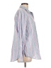 Gap Stripes Blue Long Sleeve Button-Down Shirt Size L - photo 4