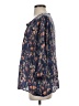 Caslon 100% Viscose Blue 3/4 Sleeve Blouse Size S - photo 5