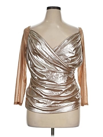 Ashley Stewart 3/4 Sleeve Top (view 1)