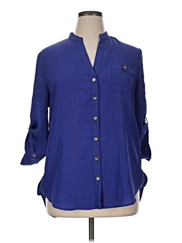 Spense 3/4 Sleeve Blouse (view 1)