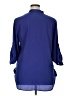 Spense 100% Polyester Blue 3/4 Sleeve Blouse Size XL - photo 2