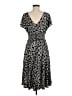 Chadwicks Paisley Black Cocktail Dress Size 8 - photo 2