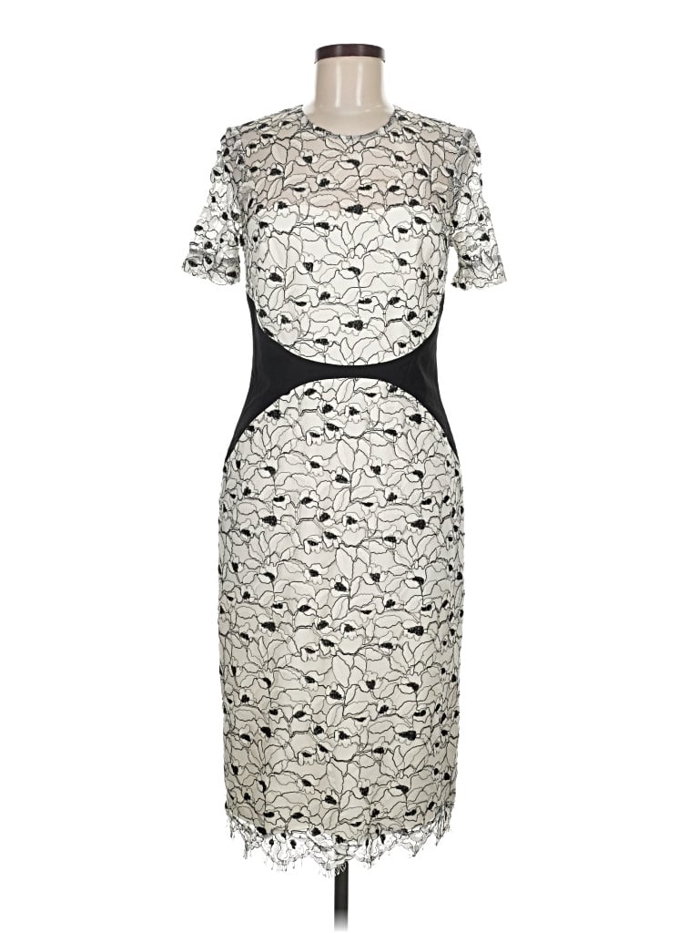 Lela Rose Cocktail Dress In Gray