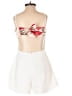 Zara 100% Polyester White Romper Size XS - photo 2
