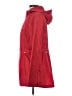 Jones New York 100% Polyester Solid Red Raincoat Size S - photo 5
