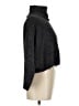 Poof! Metallic Black Turtleneck Sweater Size M - photo 4