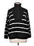 Cable & Gauge Stripes Black Pullover Sweater Size 1X - photo 1