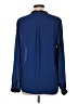 Love 21 100% Polyester Color Block Blue Long Sleeve Blouse Size L - photo 2