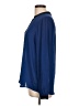 Love 21 100% Polyester Color Block Blue Long Sleeve Blouse Size L - photo 5