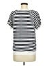 Hayden Stripes White Short Sleeve T-Shirt Size M - photo 2