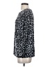 Mario Serrani Animal Print Silver Long Sleeve Blouse Size S - photo 5