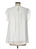 Jodifl 100% Polyester White Sleeveless Blouse Size L - photo 2