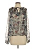 Let Me Be Blue Long Sleeve Blouse Size S - photo 1