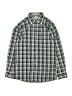 Nordstrom 100% Cotton Plaid Green Long Sleeve Button-Down Shirt Size 12 - photo 1