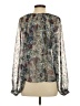 Let Me Be Blue Long Sleeve Blouse Size S - photo 2