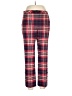 Trina Turk Plaid Red Casual Pants Size 14 (estimated) - photo 1