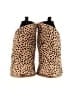 Qupid Animal Print Tan Ankle Boots Size 8 - photo 2