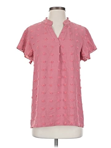 Fashion Short Sleeve Blouse (view 1)
